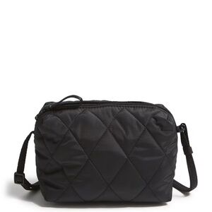 new Vera Bradley Ultralight Camera small Bag Crossbody in black